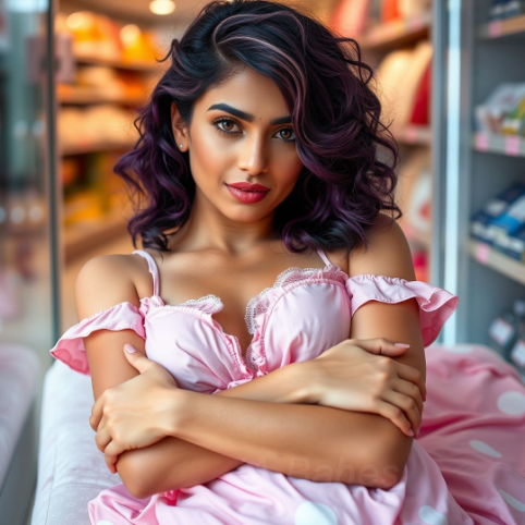 Isabelle, jeune indienne irrésistible cherche une amante passionnée pour une aventure magique!